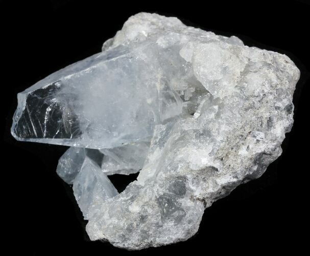 Celestine (Celestite) Crystal Cluster - Madagascar #31261